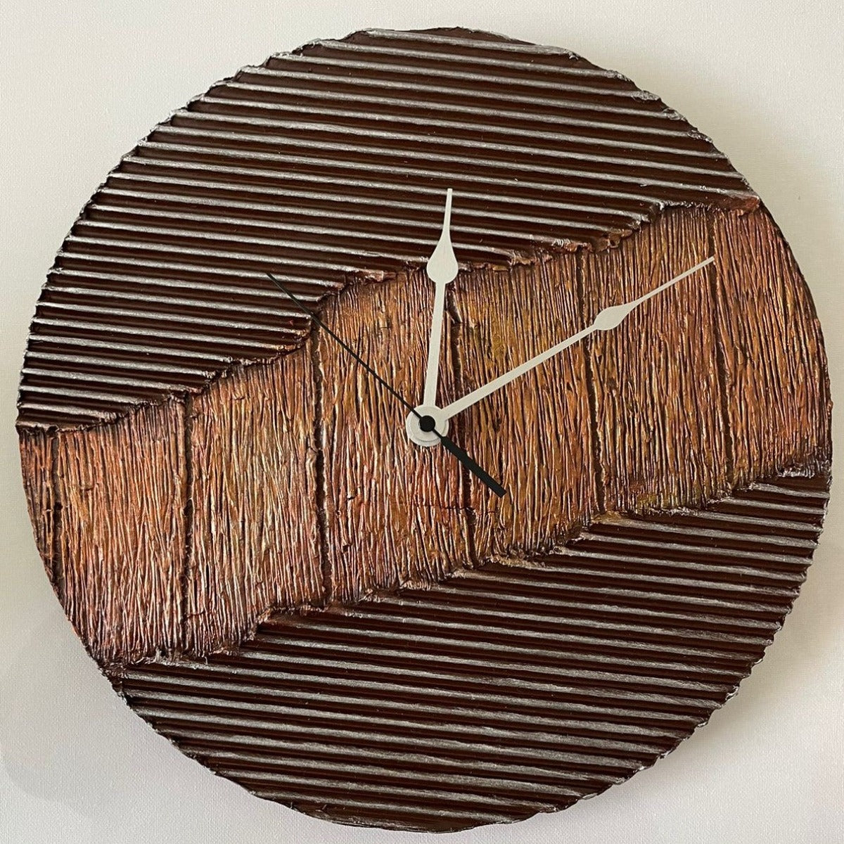 Hand Crafted Wall Clocks - Black, Gold & Bronze