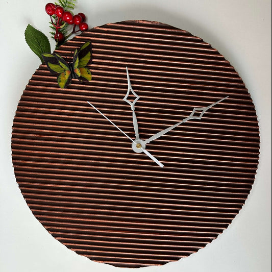 Hand Crafted Wall Clocks - Brown