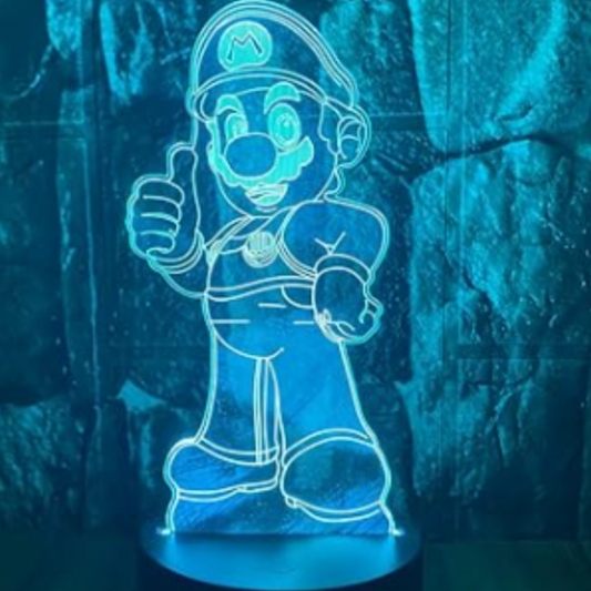 3D LED Mario Bros