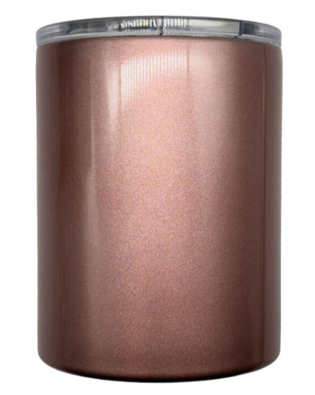 Sublimation Rose Gold Stainless Steel Whiskey Tumbler 12oz