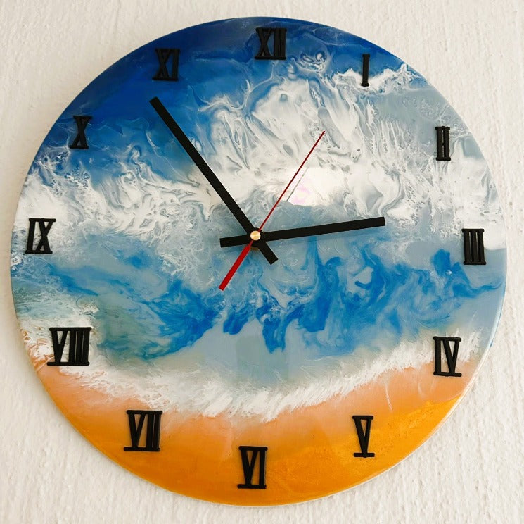 Resin Wall Clock 3