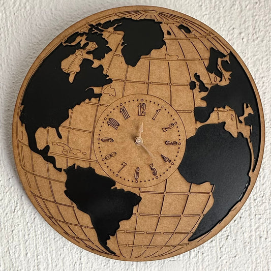 Unique Design Wall Clock - World 2